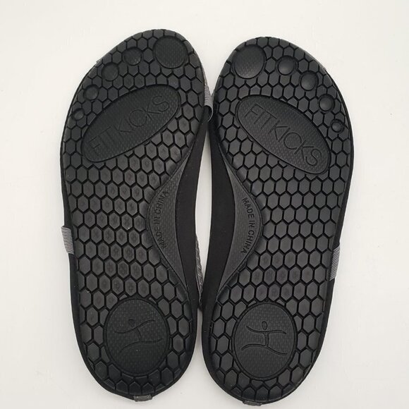 Fit Kicks Black and Gray Size Large Womens 8.5 to 9 - Picture 3 of 5